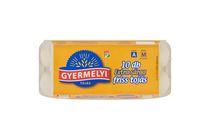 Gyermelyi Extra Yellow Fresh Eggs M 10 pcs