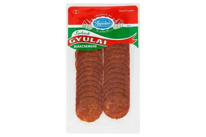 Gyulai Diákcsemege szeletelt csípős kolbász 70 g