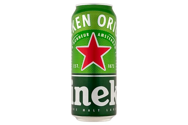 Heineken minőségi világos sör 5% 0,5 l