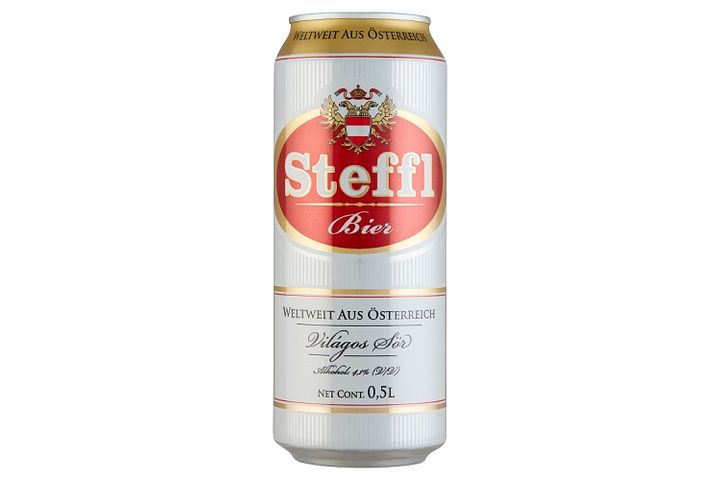 Steffl Lager Beer 4,1% 0,5 l Can