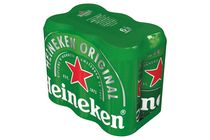 Heineken minőségi világos sör 5% 6 x 0,5 l doboz