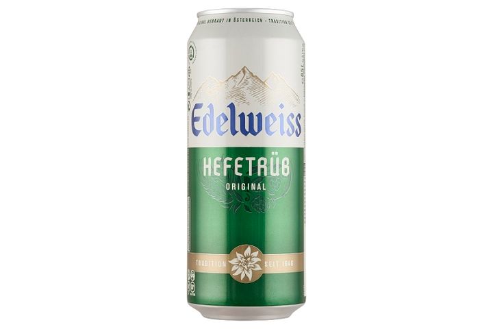 Edelweiss Hefetrüb szűretlen világos búzasör 5,1% 0,5 l doboz