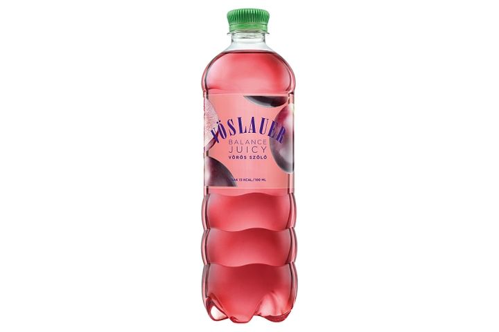 Vöslauer Balance Juicy Grape-Flavored Natural Mineral Water-Based Carbonated Soft Drink 0,75 l