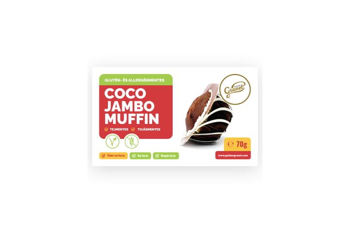 Golden Granet glutén- és allergénmentes Coco jamboo muffin 70 g