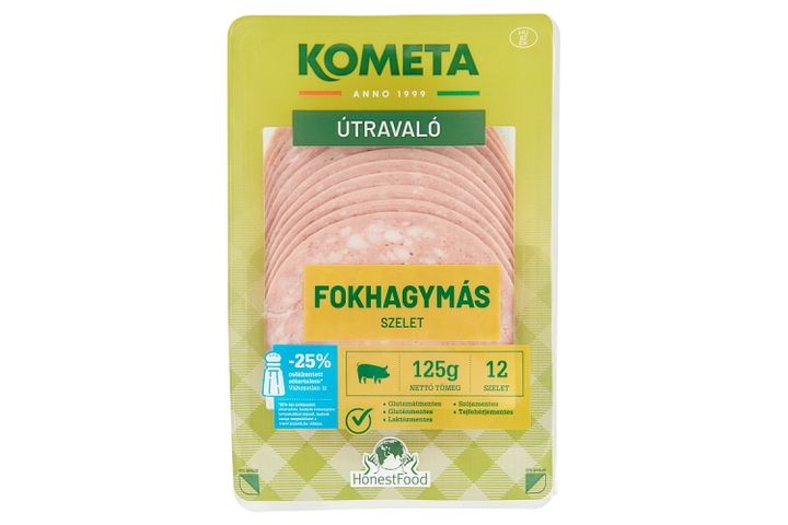 Kometa Útravaló szeletelt fokhagymás 125g