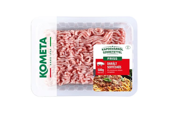 Kometa friss darált sertéshús védőgázas csomagolásban 30% 500 g