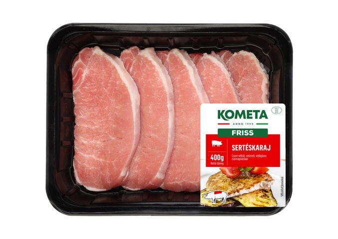 Kometa Friss Prímhús Sliced Pork Chop without Bones 400 g