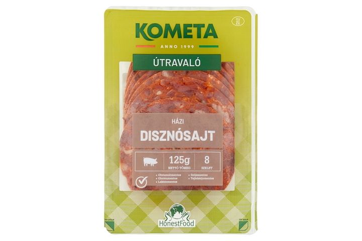 Kometa Útravaló szeletelt házi disznósajt 125g