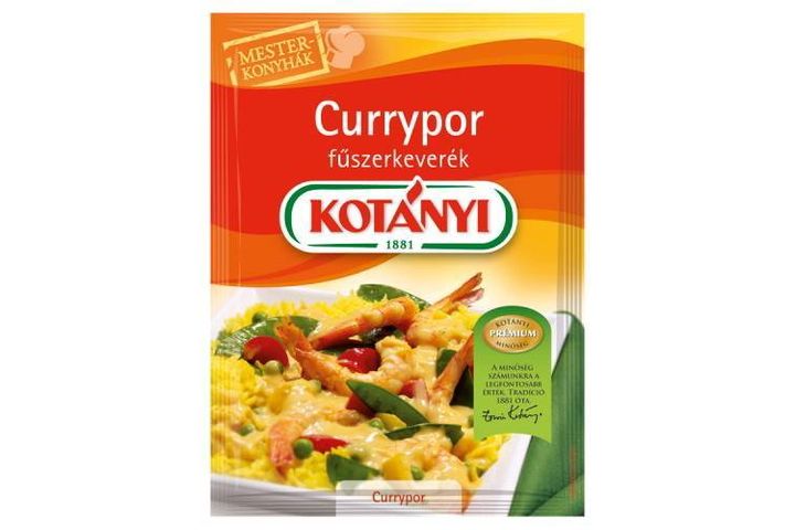 Kotányi Mesterkonyhák currypor fűszerkeverék 27 g