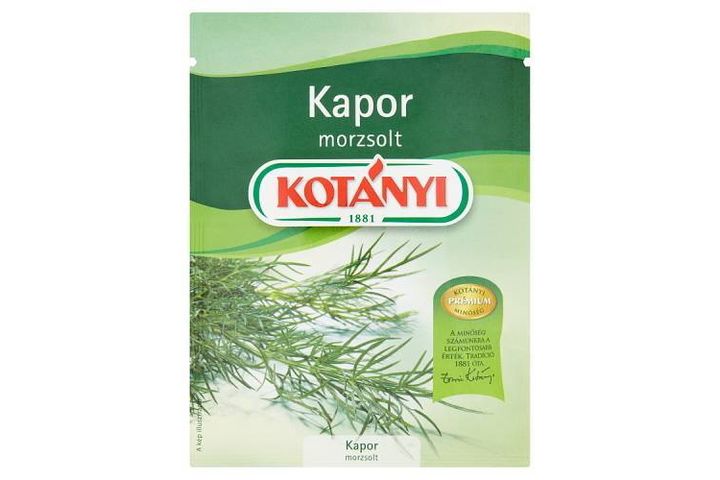 Kotányi morzsolt kapor 11 g