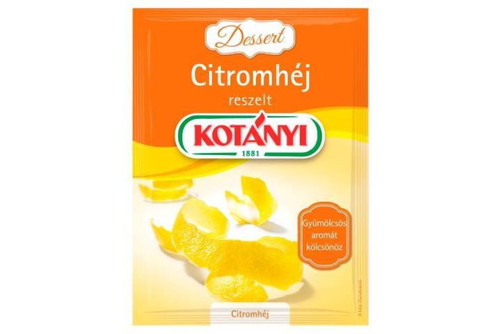 Kotányi reszelt citromhéj 14 g