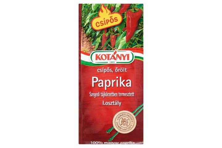 Kotányi csípős őrölt paprika 50 g