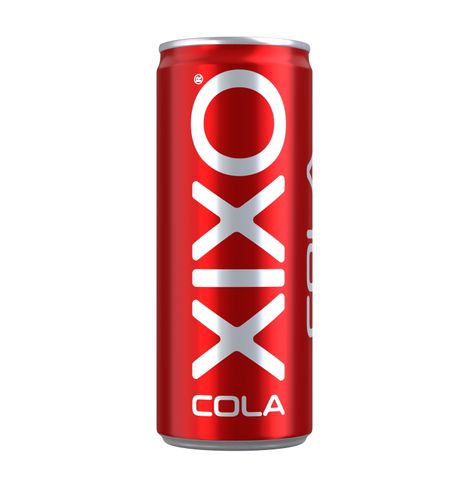 XIXO Cola Cola Flavored Carbonated Soft Drink with Sugar and Sweetener 250 ml