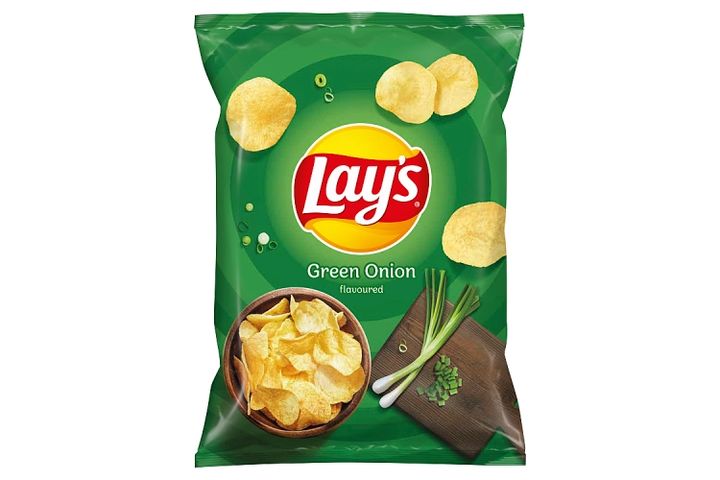 Lay's újhagymás ízű burgonyachips 60 g