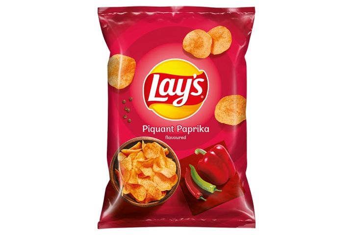 Lay's Piquant Paprika Flavoured Potato Crisps 60 g