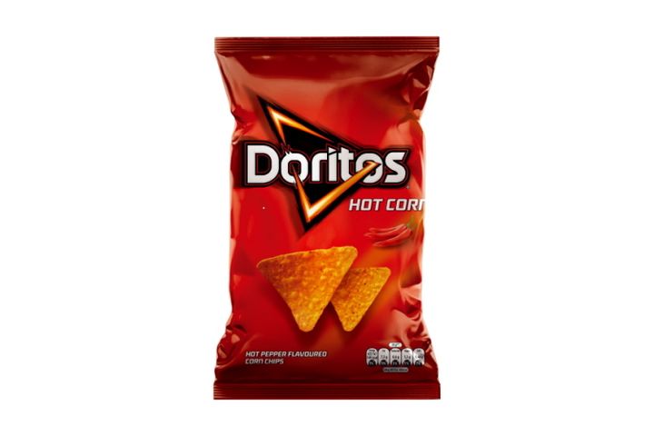 Doritos Hot Corn Hot Pepper Flavoured Corn Chips 100 g