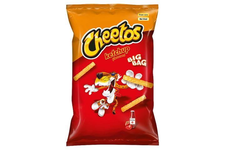 Cheetos ketchupos ízesítésű kukoricasnack 85 g