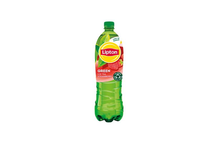 Lipton Ice Tea Green strawberry ízesítésű tea 1500 ml