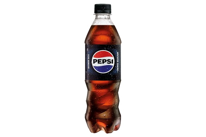 Pepsi Zero Cola Flavoured Energy-Free Carbonated Drink with Sweeteners 0,5 l