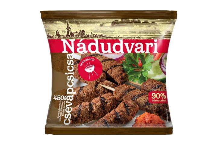 Nádudvari gyorsfagyasztott csevapcsicsa 450 g