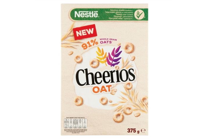 Nestlé Cheerios Zab ropogós zabkarika vitaminokkal és ásványi anyagokkal 375 g