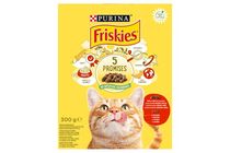 Friskies Dry Cat Food with Beef, Chicken and Vegetables 300 g