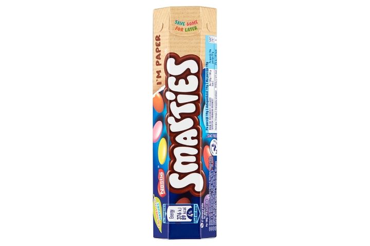 Smarties Milk Chocolate Dragée with Sugar Coating 38 g