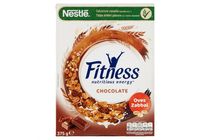 Nestlé Fitness Chocolate natúr, tej- és étcsokoládéval bevont teljes értékű gabonapehely 375 g