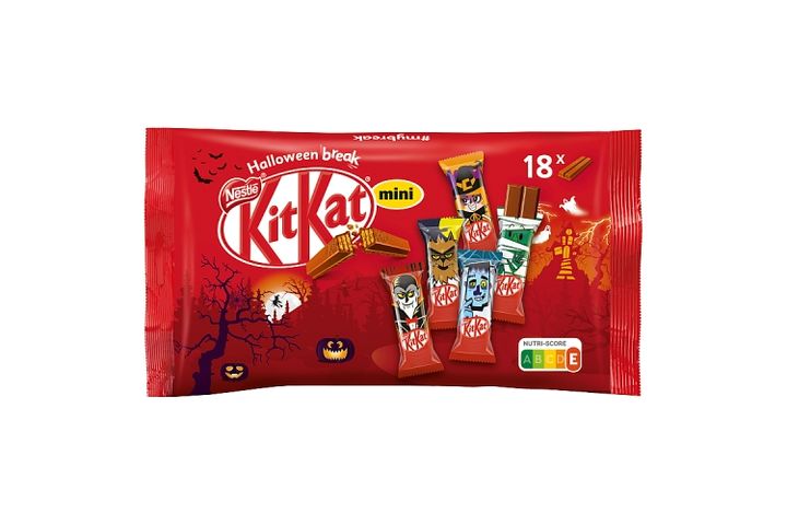 KitKat Mini Halloween Break ropogós ostya tejcsokoládéban 18 db 301 g