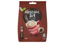 Nescafé 3in1 Brown Sugar azonnal oldódó kávéspecialitás barnacukorral 10 x 16,5 g (165 g)