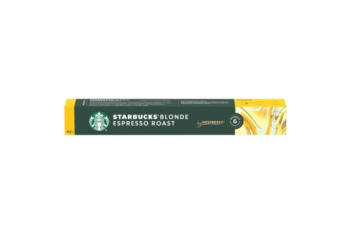 Starbucks by Nespresso Blonde Espresso őrölt pörkölt kávé 10 kapszula 53 g