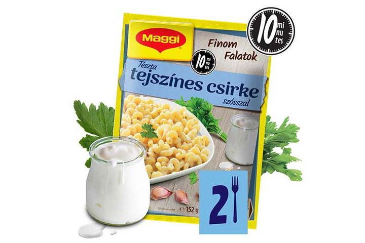 Maggi Párperc Cream and Chicken Flavoured Pasta 152 g