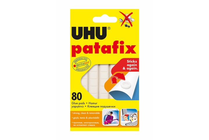 UHU Patafix White Glue Pads 80 pcs