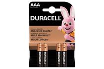 Duracell AAA LR03/MN2400 1,5 V alkáli elemek 4 db