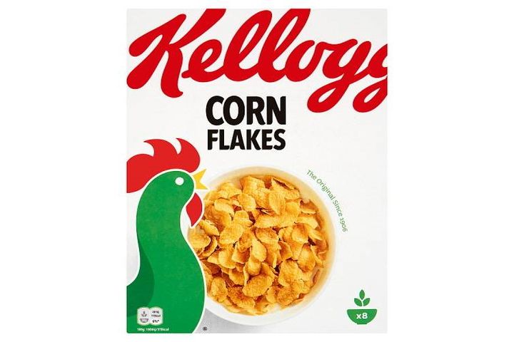 Kellogg's Corn Flakes Toasted Flakes of Golden Corn 250 g