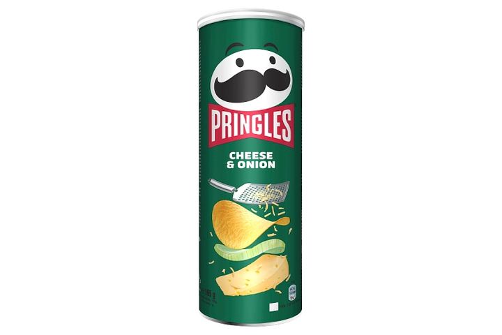 Pringles hagymás-sajtos ízesítésű snack 165 g