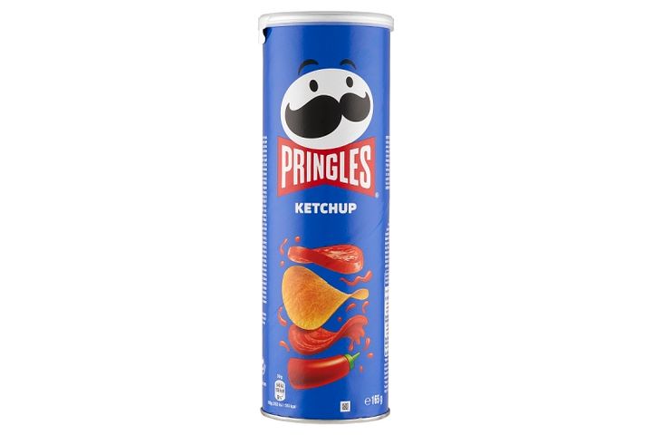 Pringles Ketchup Flavour Savoury Snack 165 g