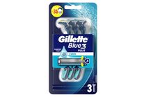 Gillette Blue3 Plus Cool, Eldobható Borotvák, 3 db