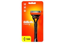 Gillette Fusion5 Razor For Men, 1 Gillette Razor,  2 Razor Blade Refills | 1 packet