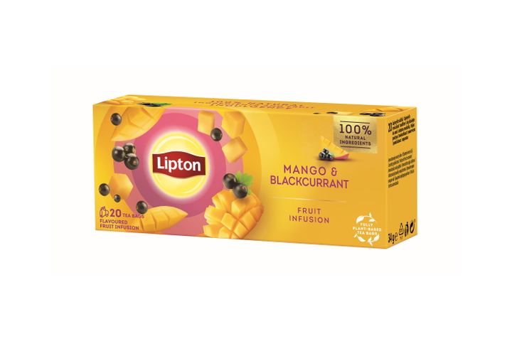 Lipton mangó-fekete ribizli gyümölcstea 20 filter 34 g