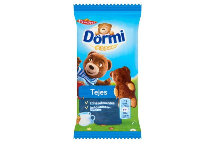 Dörmi tejes krémmel töltött puha piskóta 30 g