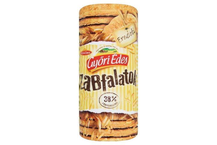 Győri Édes Zabfalatok Original Oatmeal, Friable Biscuit 215 g