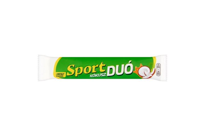 Sport Duó Milk Chocolate Coated Bar with Coconut-Caramel Filling 60 g