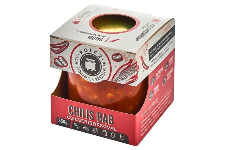 Polcz chilis bab csicseriborsóval 350 g