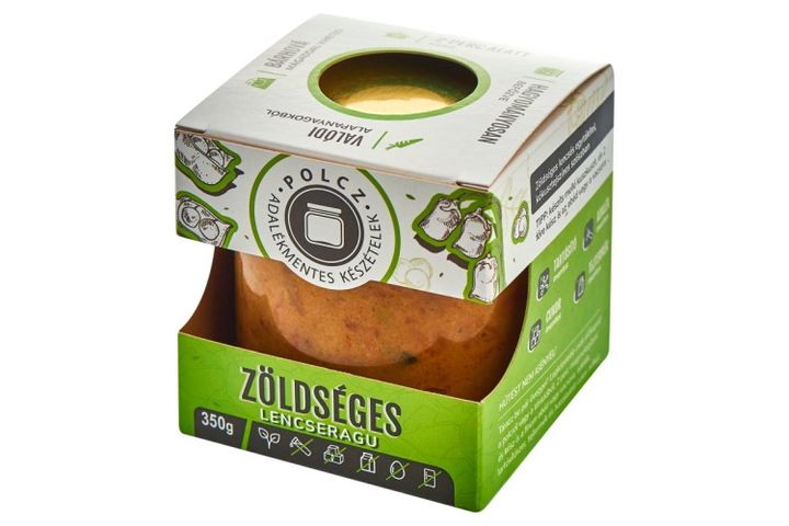 Polcz zöldséges lencseragu 350 g