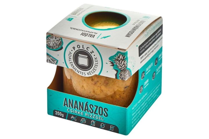 Polcz ananászos csirke rizzsel 350 g