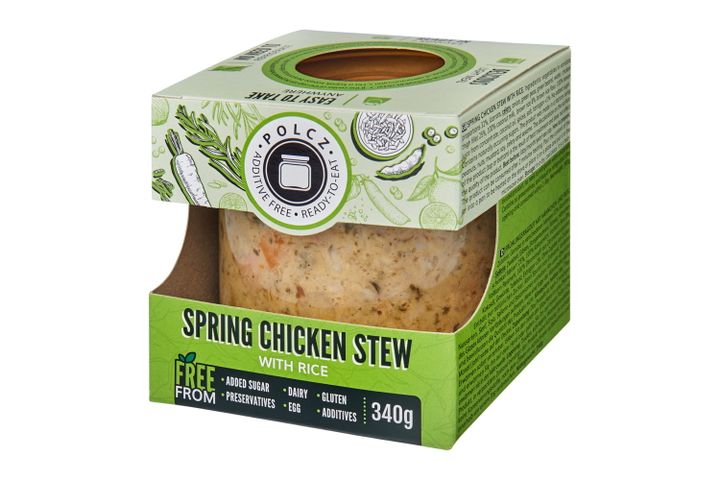 Polcz spring chicken stew with rice 340 g