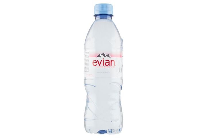 Evian Natural Non-Carbonated Mineral Water 500 ml