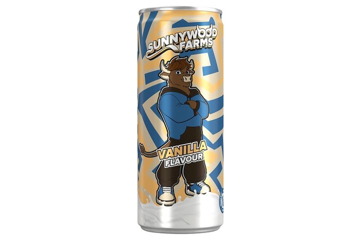 Sunnywood Farms UHT vaníliaízű ital tejjel 250 ml