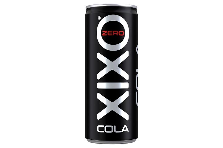 XIXO Cola Zero Cola Flavored Carbonated Soft Drink with Sugar and Sweetener 250 ml